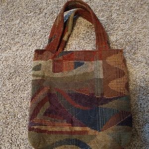 Tapestry Clutch Bag